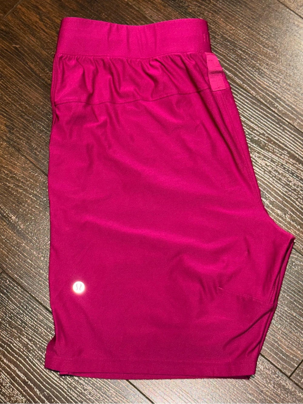 lululemon License To Train Short 7” Linerless Pique Size M Magenta Purple Pink